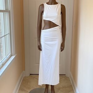 Agua Bendita  Massai White Dress